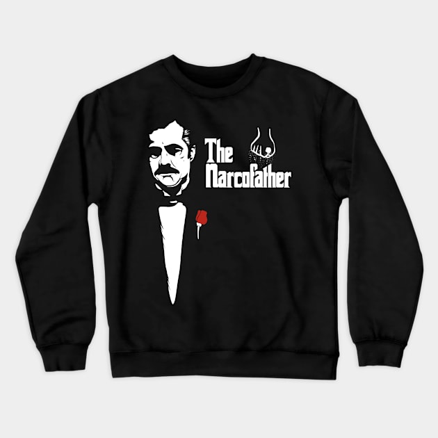 The Narcofather Crewneck Sweatshirt by Eman